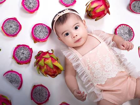 ACOMPANHAMENTO DO BEBÊ de MARIA ELISA E SUA PRIMEIRA PITAYA