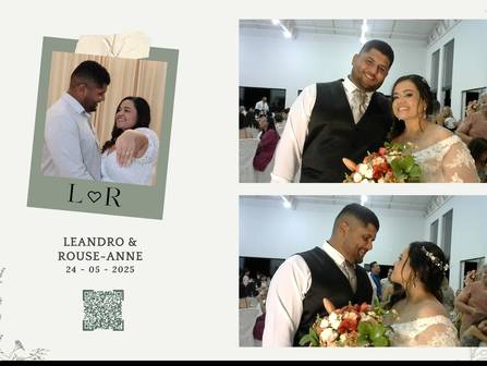 CASAMENTO de ROUSE-ANNE E LEANDRO