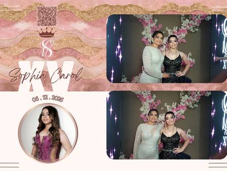 ANIVERSÁRIOS/DEBUTANTES de SOPHIA CAROL - 15 ANOS