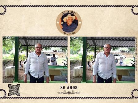 ANIVERSÁRIOS/DEBUTANTES de ALMIRO - 80 ANOS