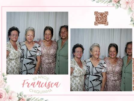 ANIVERSÁRIOS/DEBUTANTES de FRANCISCA - 80 ANOS