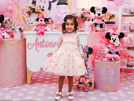 Aniversário Infantil de Aniversário Antonella 4 Anos