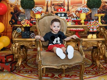 Aniversário Infantil de Fotógrafo de Aniversário Infantil em Guarulhos | A Festa Mickey Matheus 2 Anos | Buffet Estação Kids 