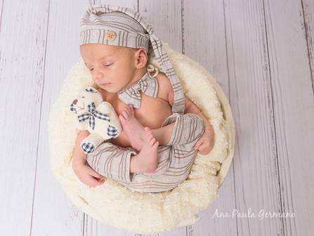 Newborn de Ensaio Newborn do Bernardo