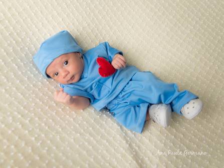 Newborn de Ensaio Newborn do Bernardo