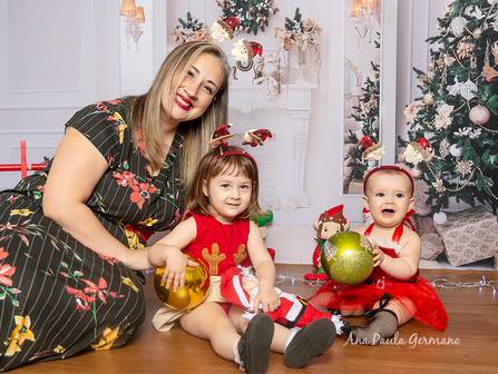 Ensaios de Ensaio de Natal Aline e Família