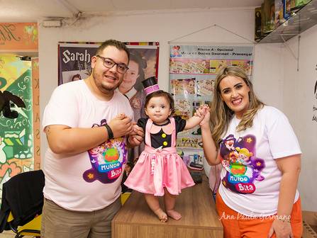 Aniversário Infantil de Aniversário Isadora - 1 Ano