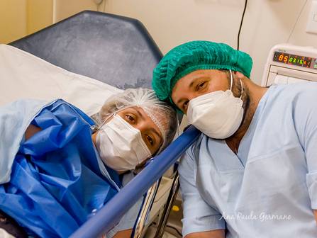 Parto de Registro de Parto - O Nascimento da Catarina