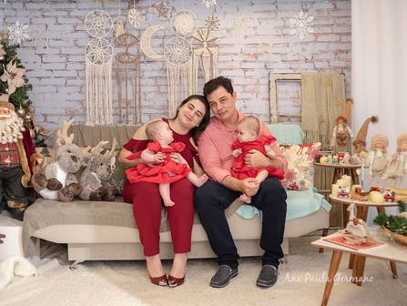 Acompanhamento Infantil de Acompanhamento Infantil - Manuela e Rafaela 6 Meses