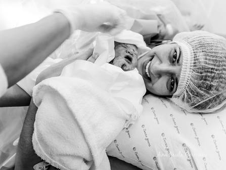 Parto de Registro de Parto - O Nascimento da Melissa