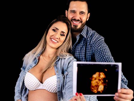 Gestante de Ensaio Gestante - Mayra