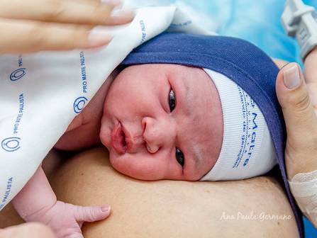 Parto de Registro de Parto - O Nascimento da Catarina