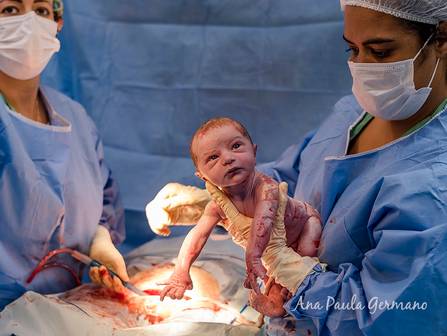 Parto de Registro de Parto - O Nascimento do Vicente