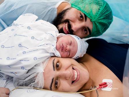 Parto de Registro de Parto - O Nascimento do Luan