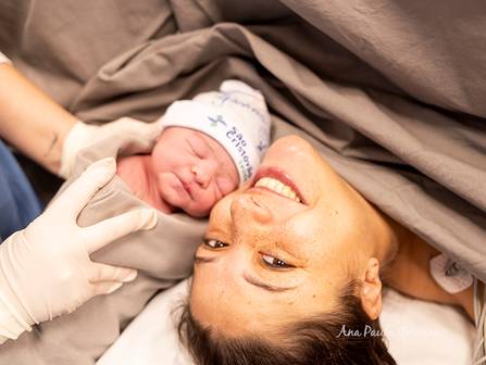 Parto de Registro de Parto - O Nascimento da Lavínia