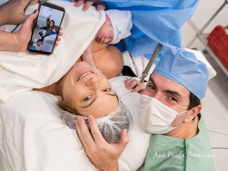 Parto de Registro de Parto - O Nascimento do Rael