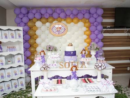 Aniversário Infantil de Aniversário da Sofia