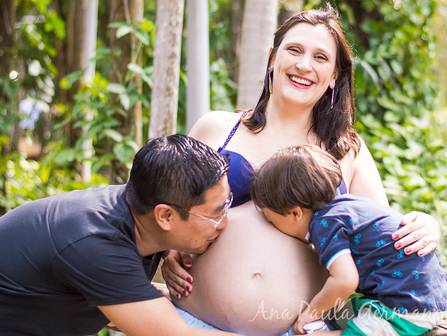 Gestante de Ensaio Gestante Priscila - Parque Prefeito Celso Daniel