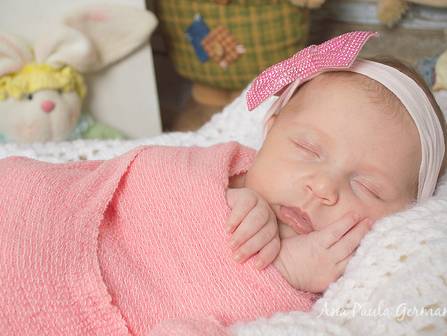 Newborn de Ensaio Newborn Maitê