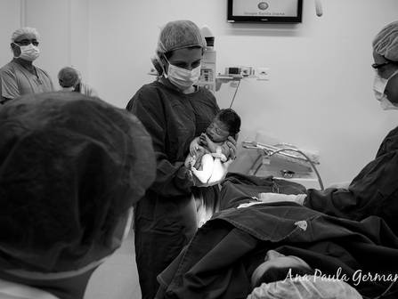 Parto de Registro de Parto - Hospital e Maternidade Santa Joana - A Chegada da Heloísa