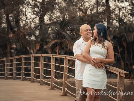 Ensaios de Ensaio Pré wedding Elaine e Ricardo - Parque Prefeito Celso Daniel