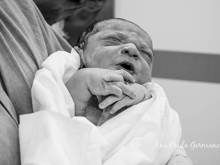 Parto de Registro de Parto - Maternidade Santa Maria - O Nascimento do Davi