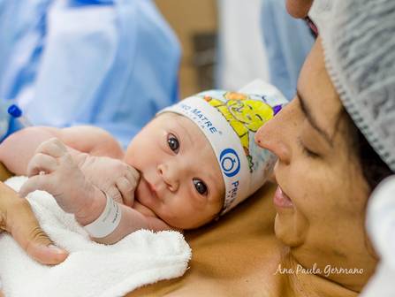 Parto de Registro de Parto - Pro Matre Paulista - O nascimento do Gabriel