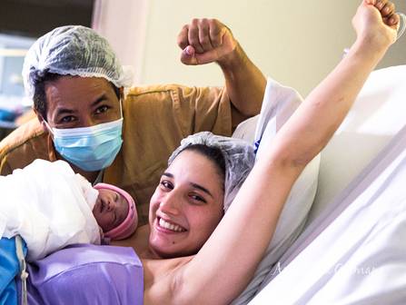 Parto de Registro de Parto - Hospital e Maternidade São Luiz Itaim - O Nascimento da Helena