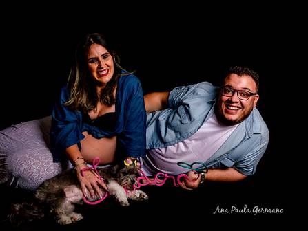 Gestante de Ensaio Gestante - Fernanda