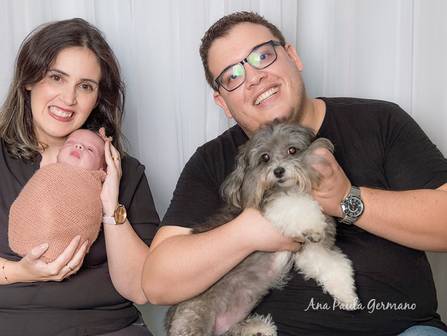 Newborn de Ensaio Newborn da Isadora