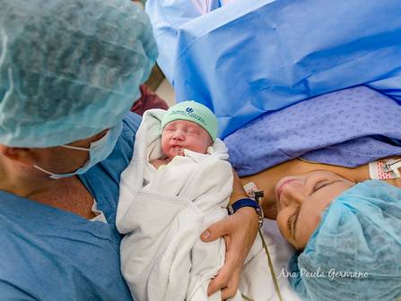 Parto de Registro de Parto - Hospital Israelita Albert Einstein - O Nascimento da Maria Eduarda