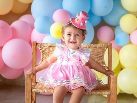 Smash the Cake de Helena- Primeiro aninho