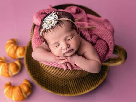 Newborn de Maria Luiza 14 dias