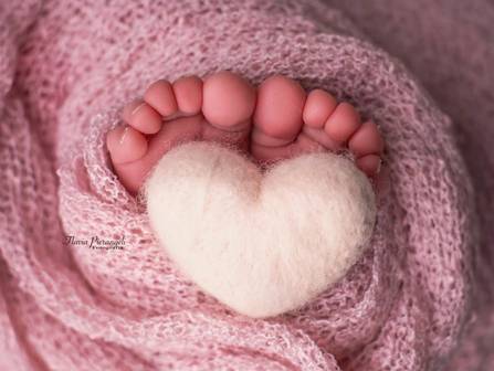 Newborn de Maria Clara 23 dias