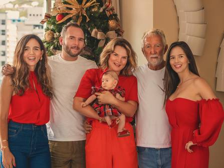 Ensaio em Família de Ensaio de Natal Família Scala