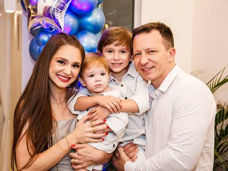 Aniversários de Vicente e Vinícius