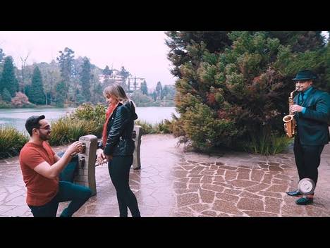 VÍDEO de Pedido de Casamento na chuva em Gramado