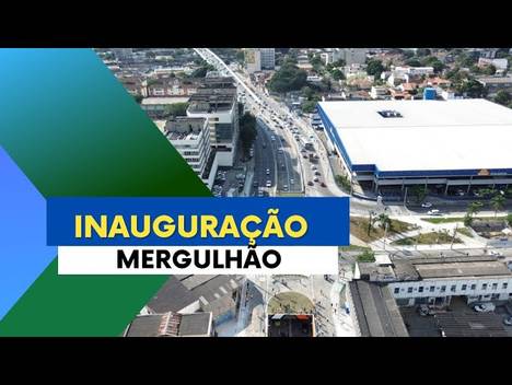 Obras Públicas de Inauguração do Mergulhão em Campo Grande