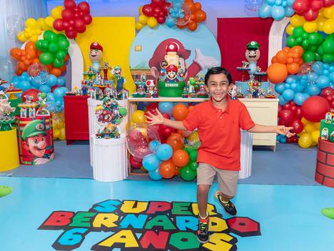 Evento Aniversário Infantil de 6 Anos Bernardo