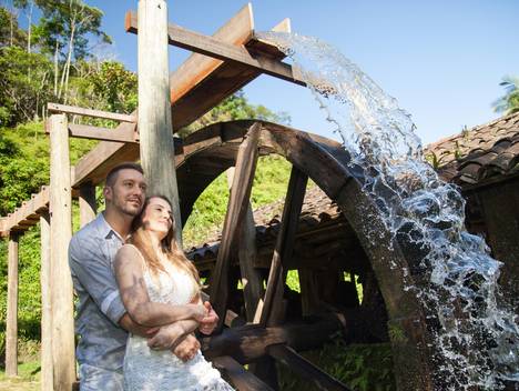 Casal de Ensaio Raquel e Alisson