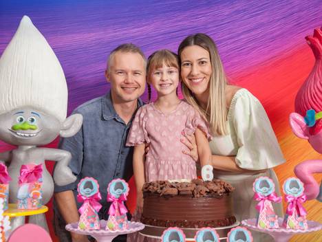 Aniversário Infantil  de Aniversário 6 anos da Lauren