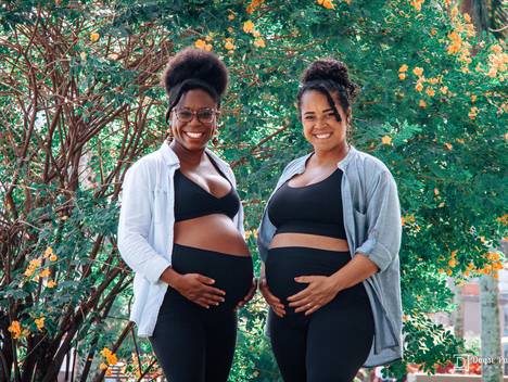 Gestantes e Família de À espera de Alexis Jr e Pedrinho