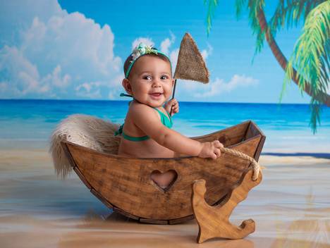 Acompanhamento e ensaio baby de Lívia, 6 meses