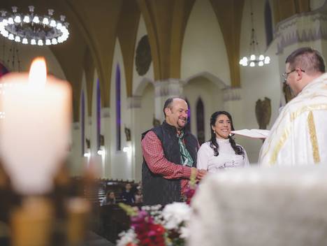 Casamento de Casamento religioso típico gaudério em Canela