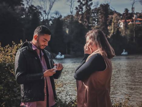 Casamento de Pedido de casamento em Gramado, Lago Negro