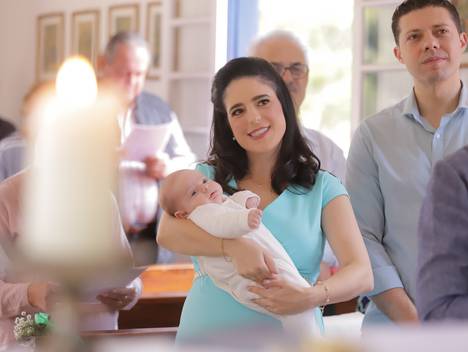 Batizado de Batizado do pequeno Liam.