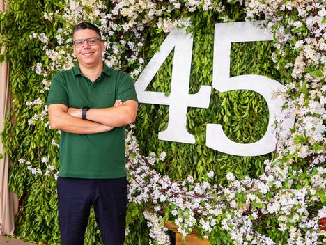 Aniversários de 45 Anos Jorge