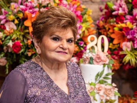 Aniversários de 80 Anos Zely Maria