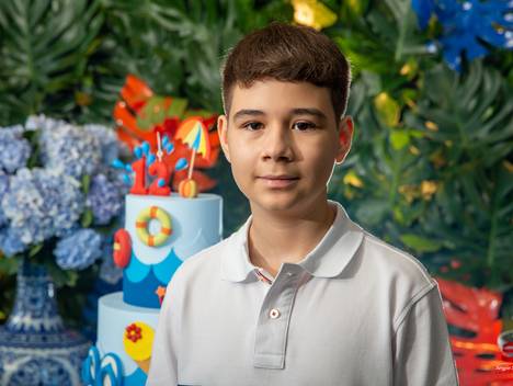 Aniversários de 12 Anos Carlos Eduardo