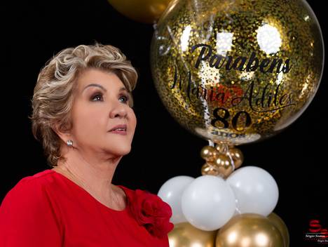 Ensaio de Book 80 Anos Maria Adiles